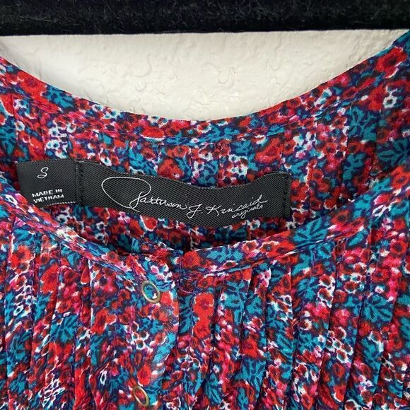 Patterson J. Kincaid Floral Mini Tank Top Dress size Small - Picture 2 of 8